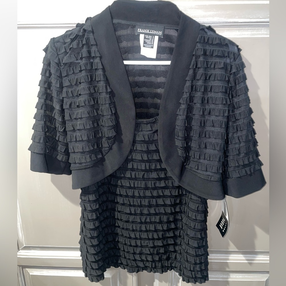Frank Lyman Design Top. Size 8. Two tops for $100
